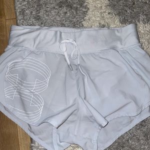 Grey underarmour shorts